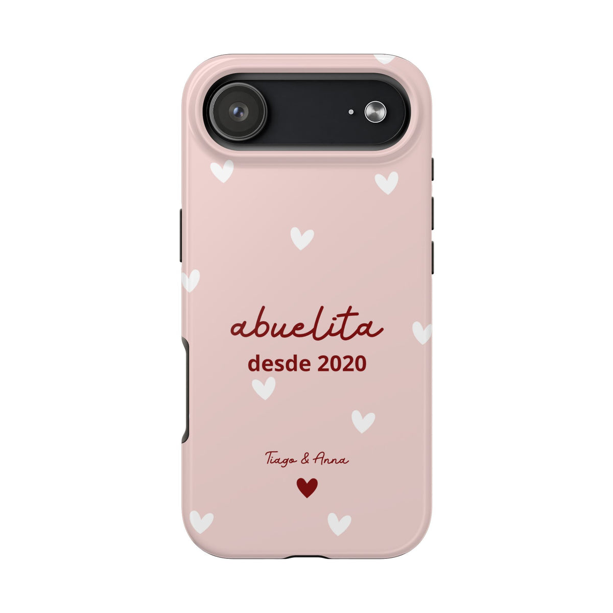 Funda Mamá o Abuelita Personalizada con Fecha y Nombres