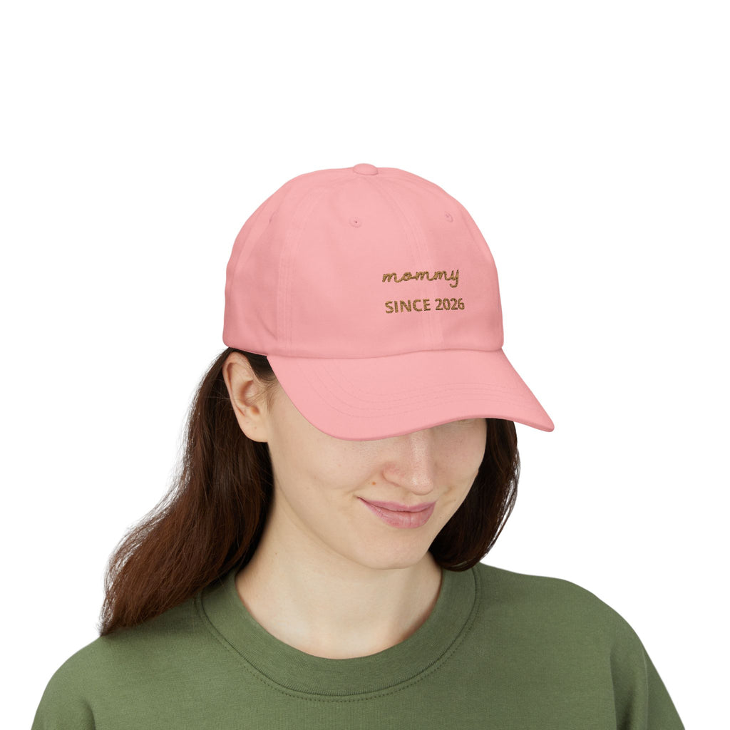 Cap Mommy since embroidered date