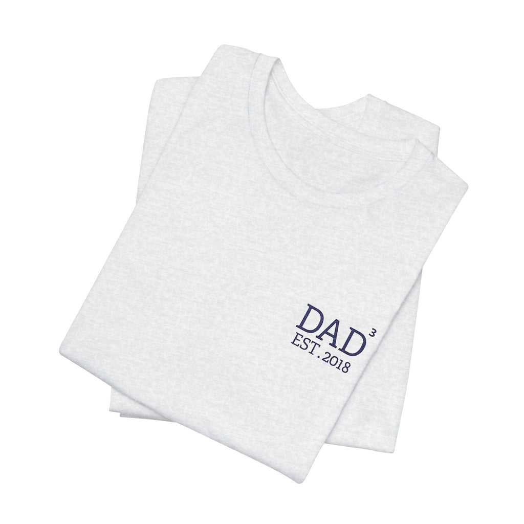T-shirt Exponent Dad embroidered and personalized