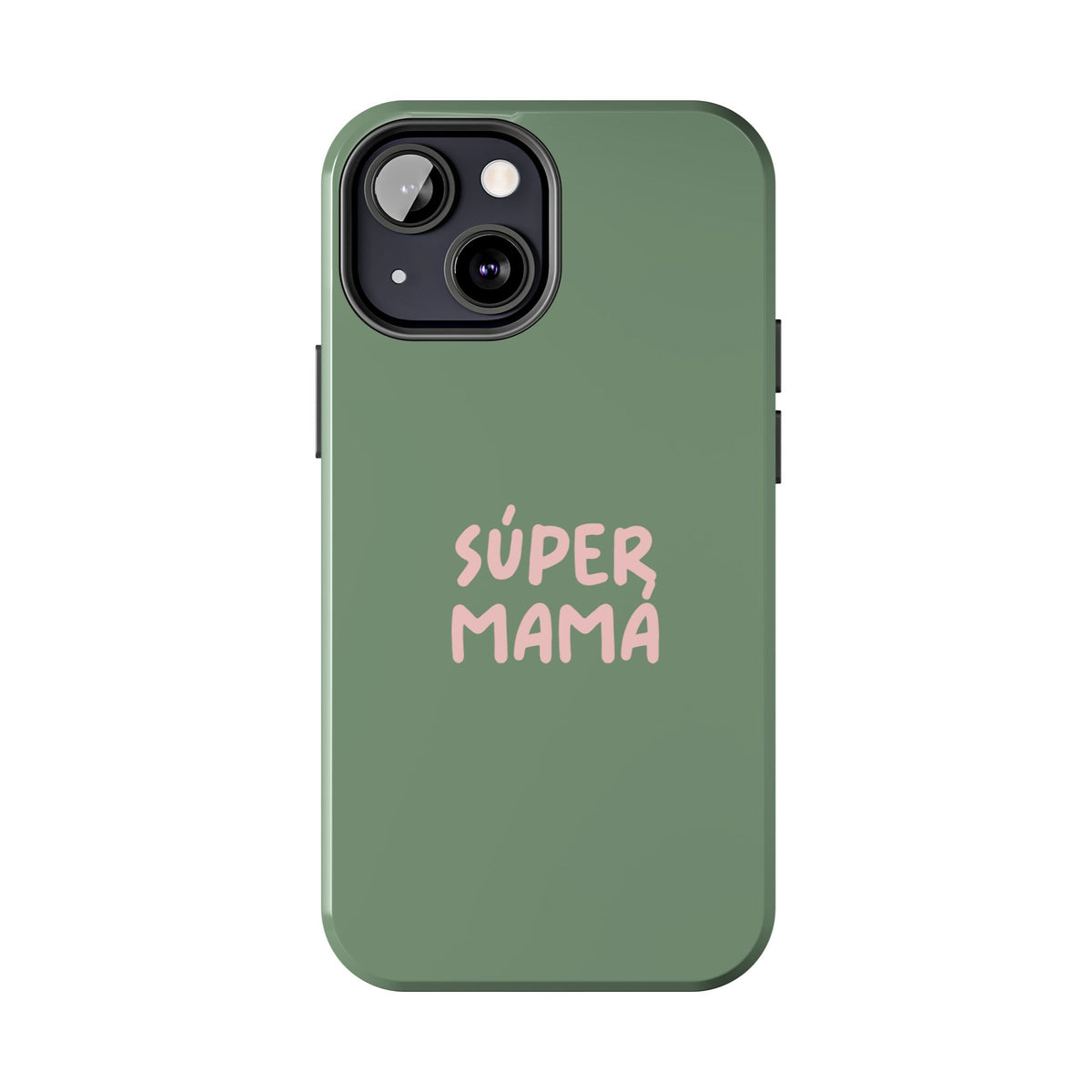 Funda para Teléfono Verde con Texto Personalizado