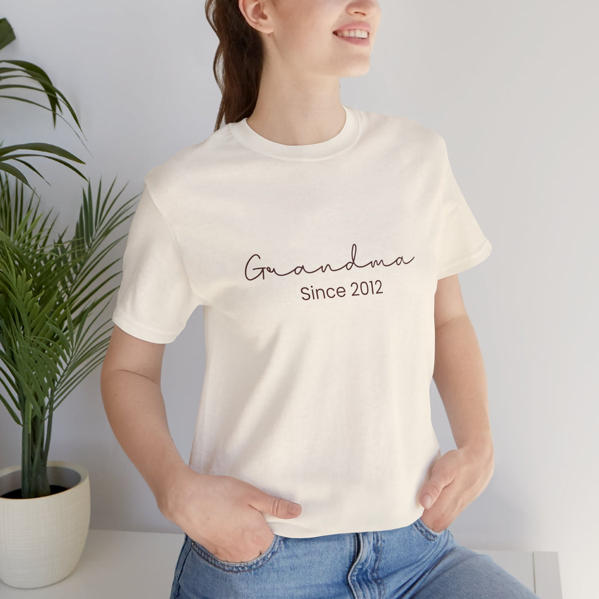 Grandma Since T-Shirt Personalized