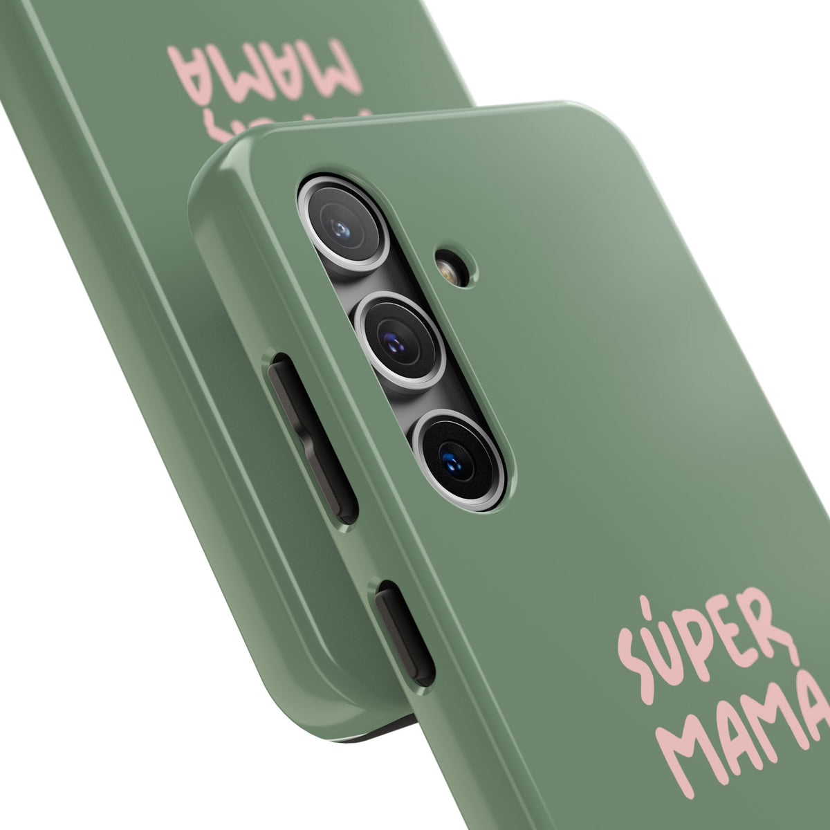 Funda para Teléfono Verde con Texto Personalizado