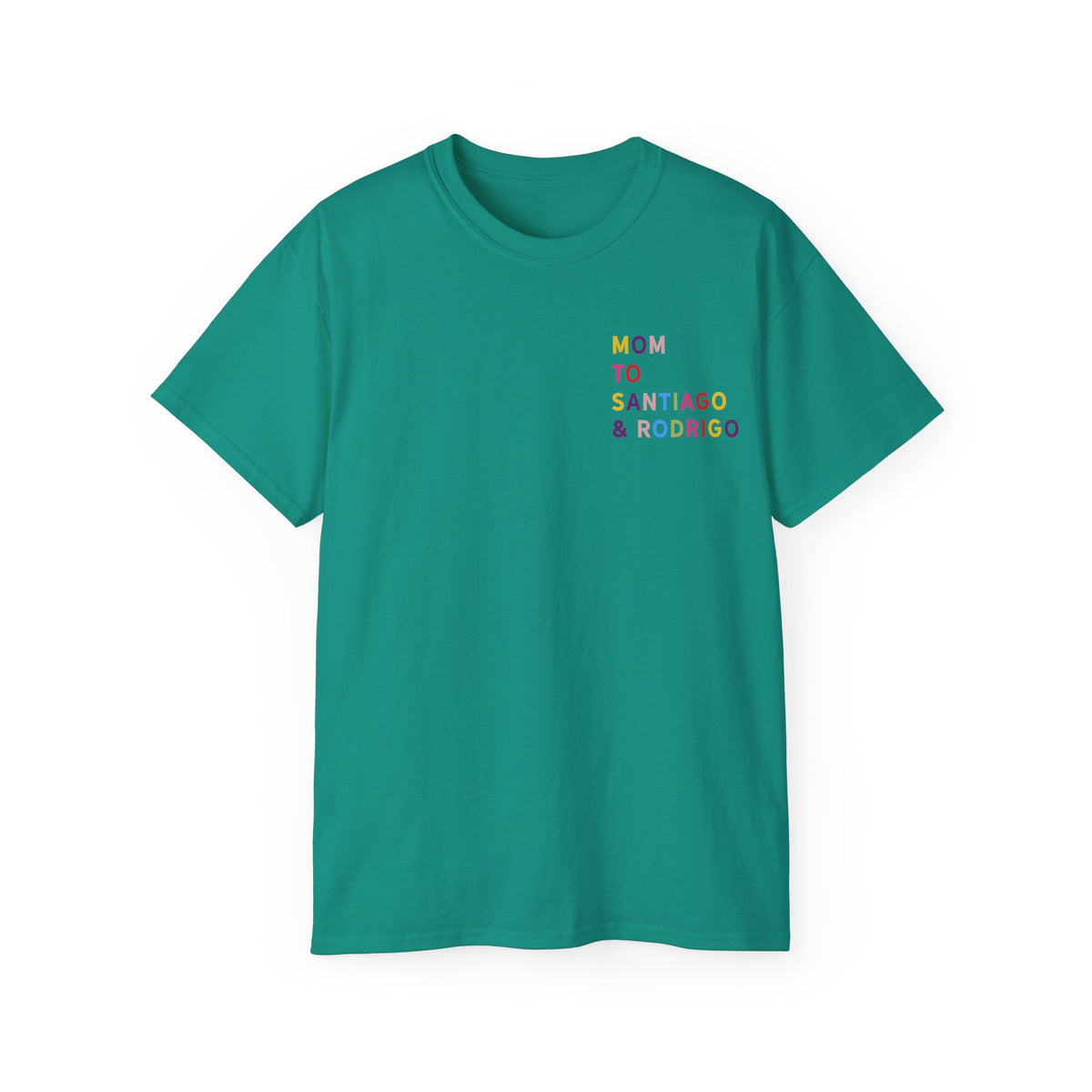 T-Shirt Multicolored name mom