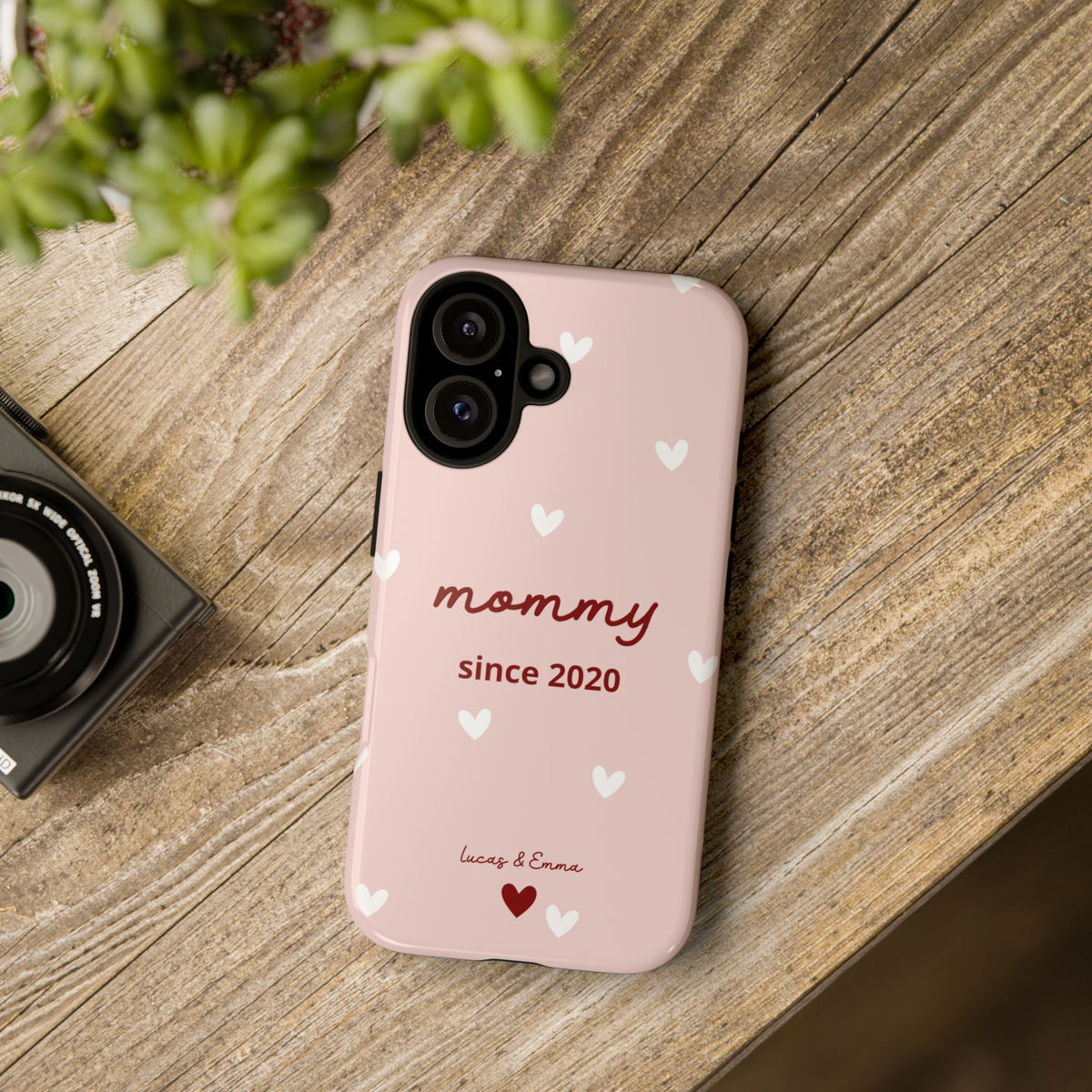 Phone Case Mommy or Grandma Since with Date & Names