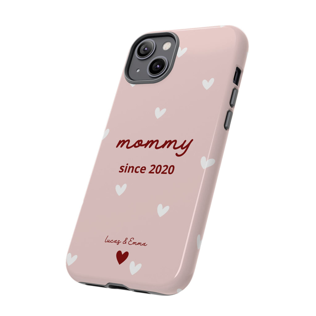 Phone Case Mommy or Grandma Since with Date & Names