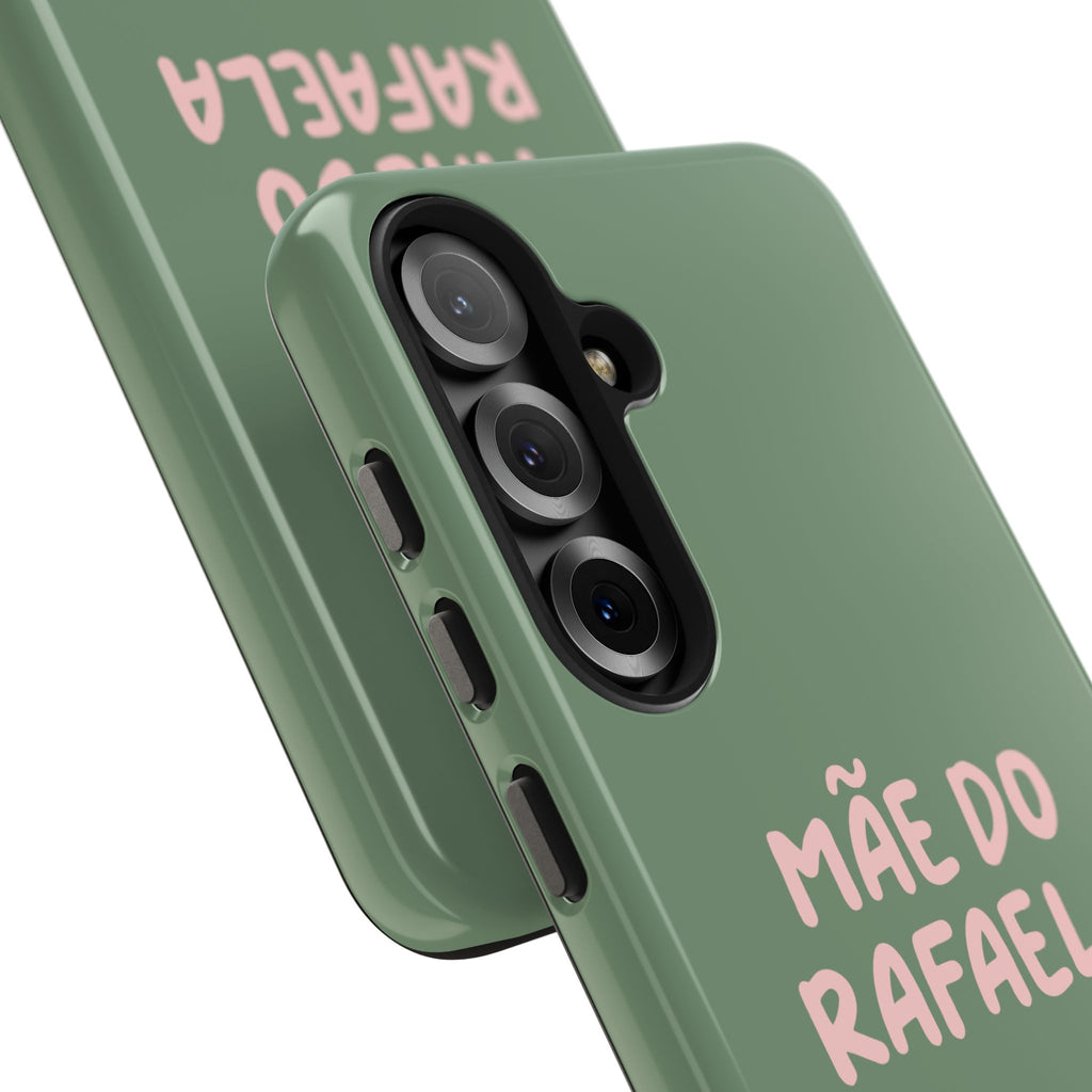 Capinha Verde com Texto Personalizado