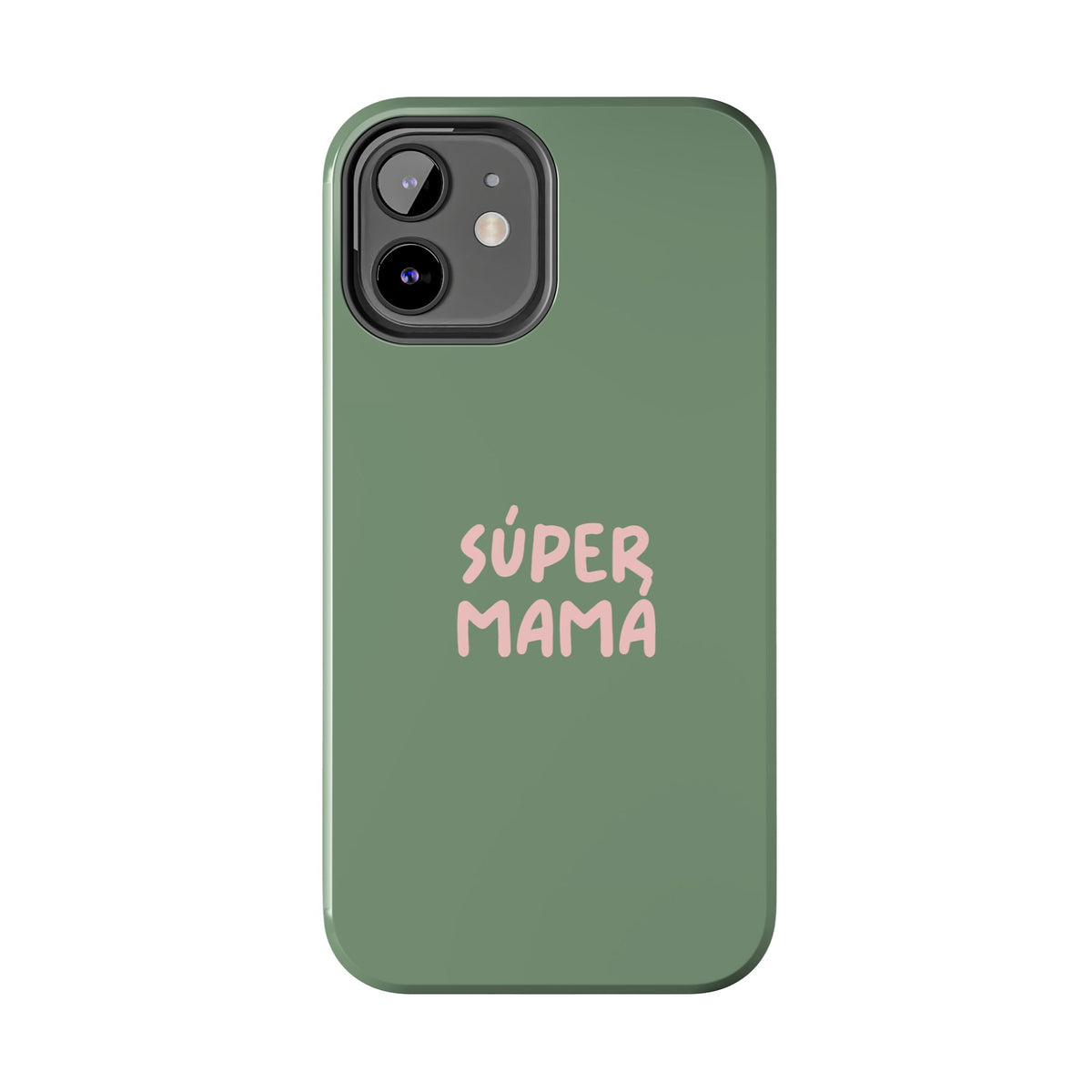 Funda para Teléfono Verde con Texto Personalizado