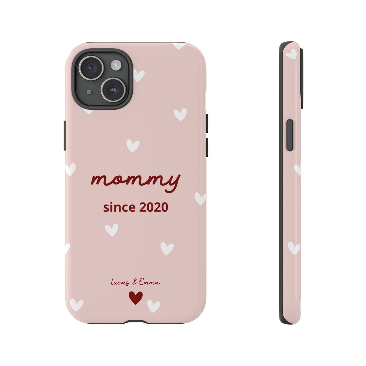 Phone Case Mommy or Grandma Since with Date & Names