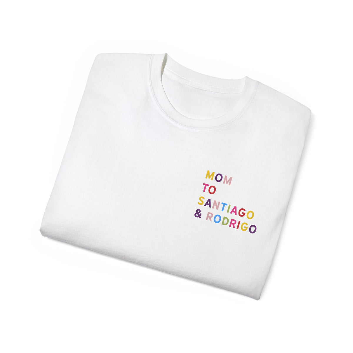 T-Shirt Multicolored name mom
