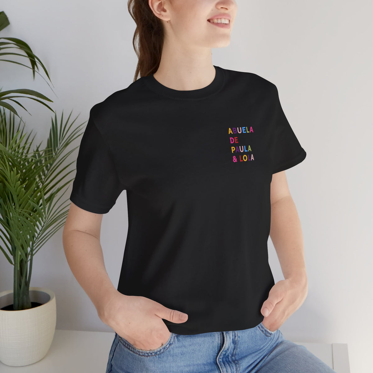 Camiseta Multicolor Abuela Personalizada