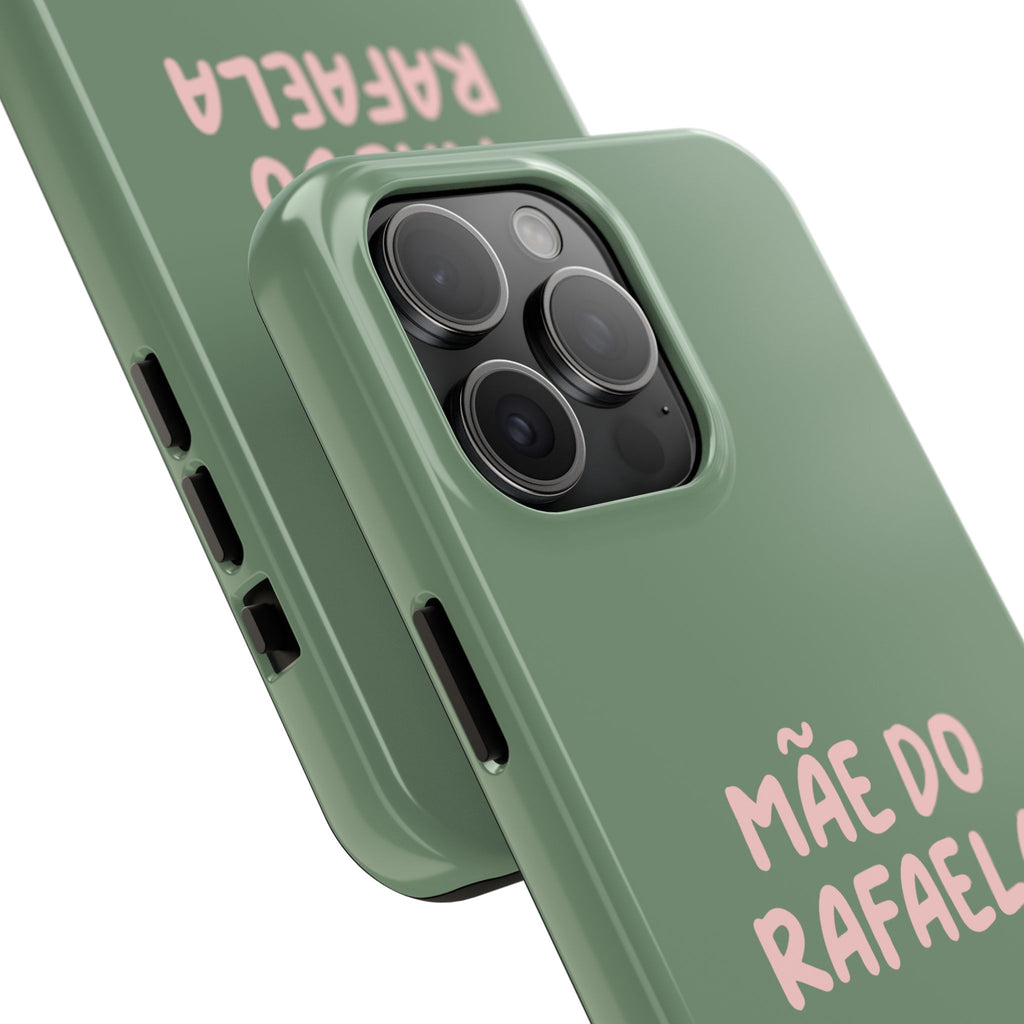 Capinha Verde com Texto Personalizado
