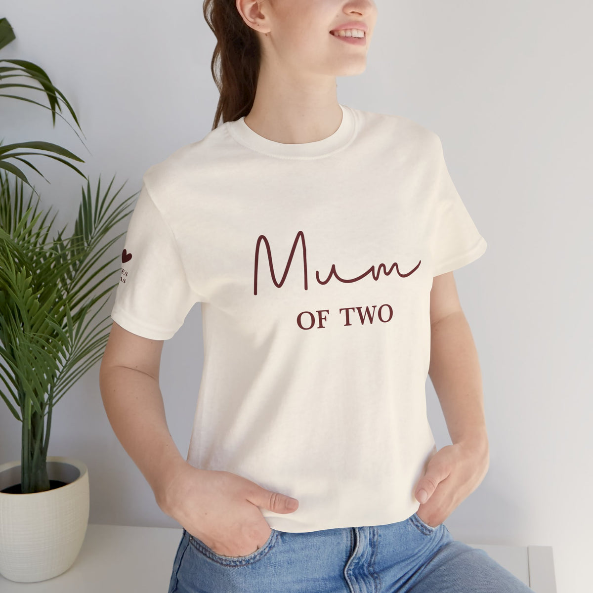 T-Shirt Mum of and personalized first names