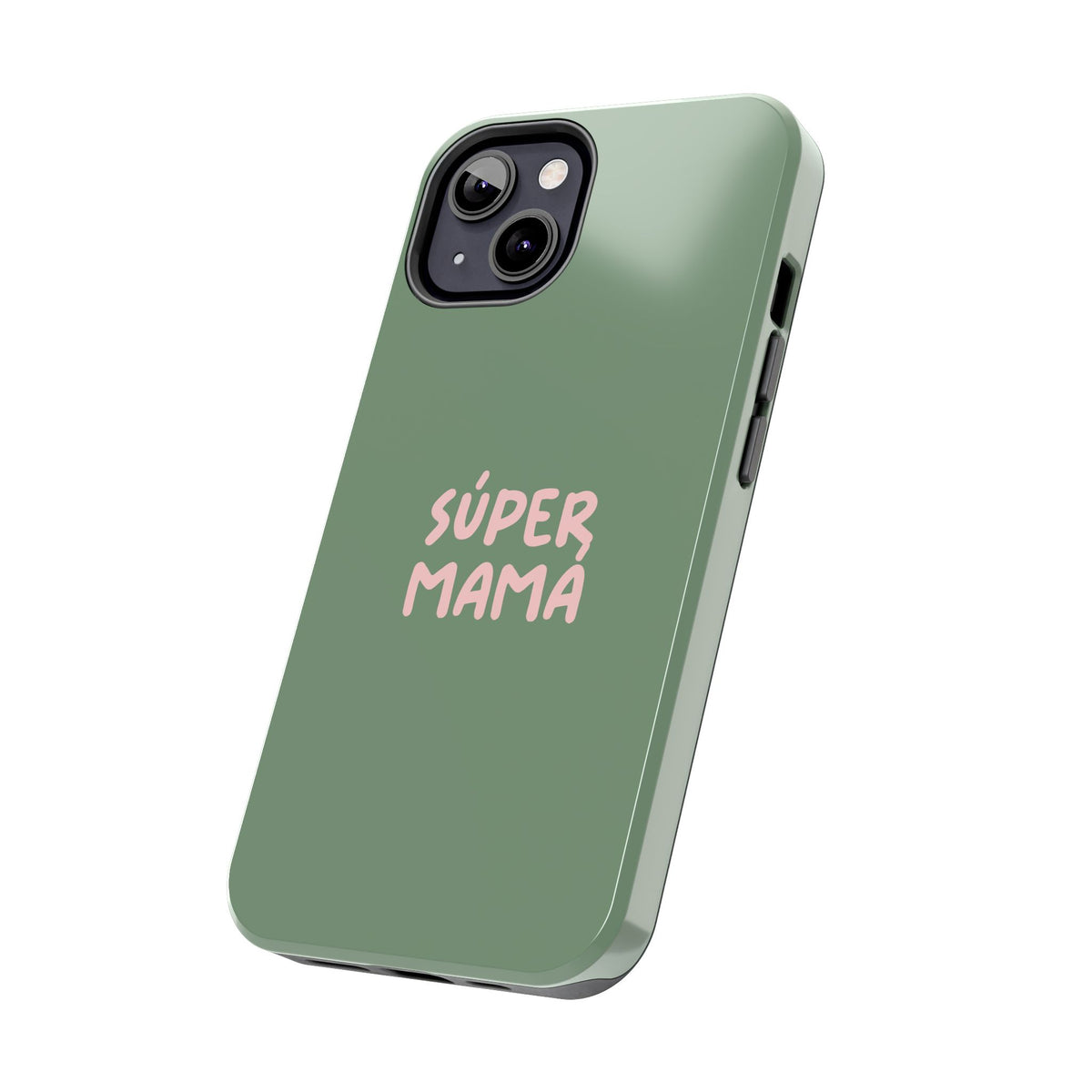 Funda para Teléfono Verde con Texto Personalizado