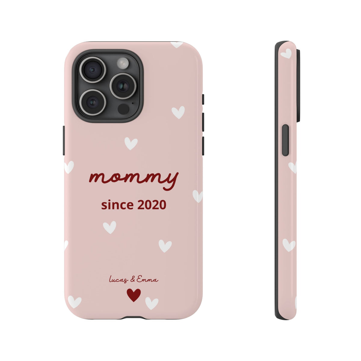 Phone Case Mommy or Grandma Since with Date & Names
