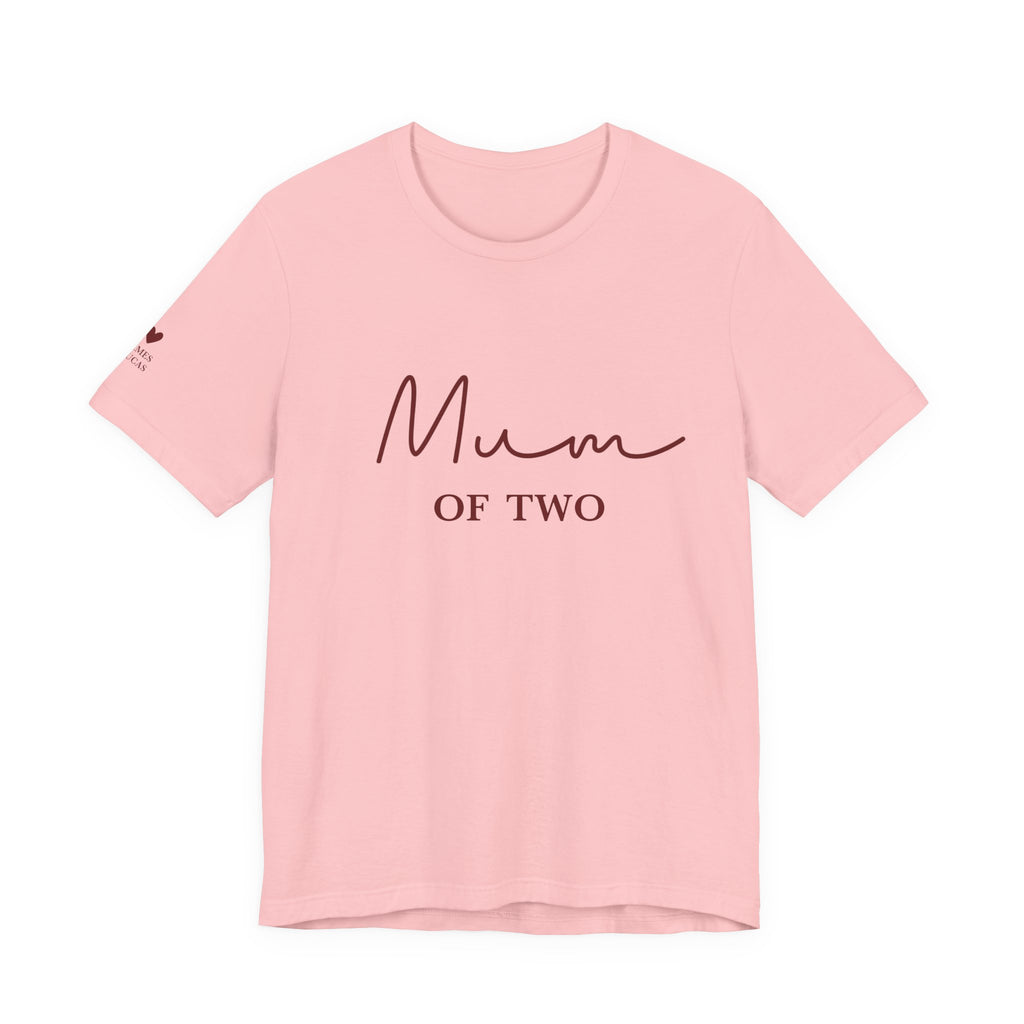 T-Shirt Mum of and personalized first names