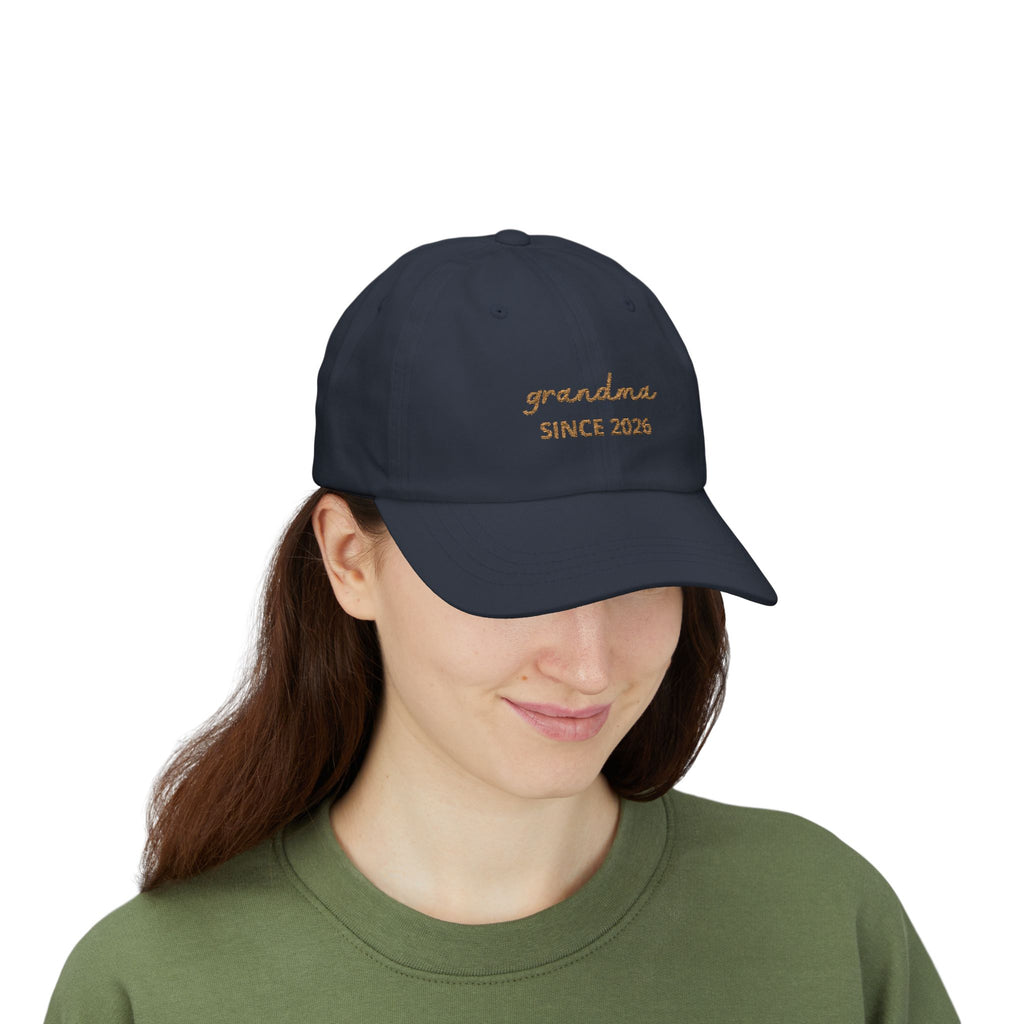 Cap Grandma Since Embroidered Date