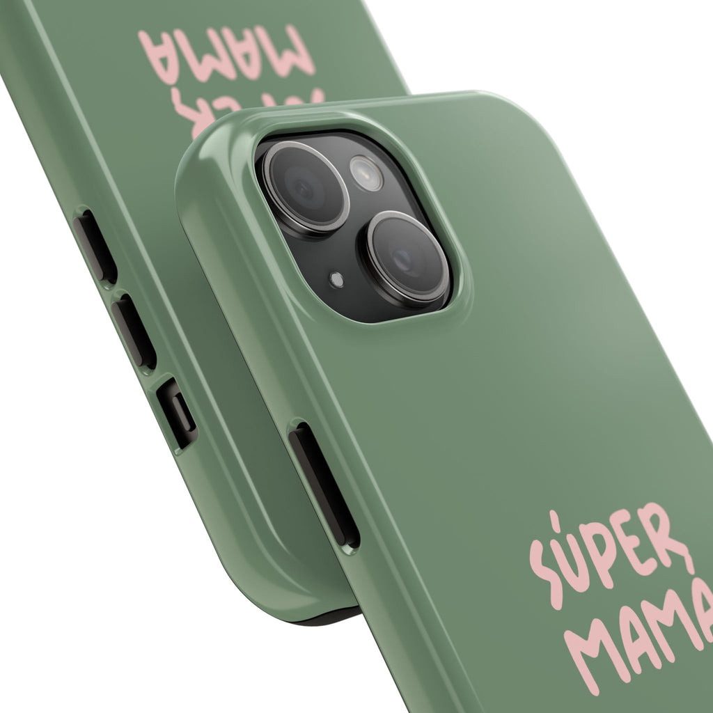 Funda para Teléfono Verde con Texto Personalizado
