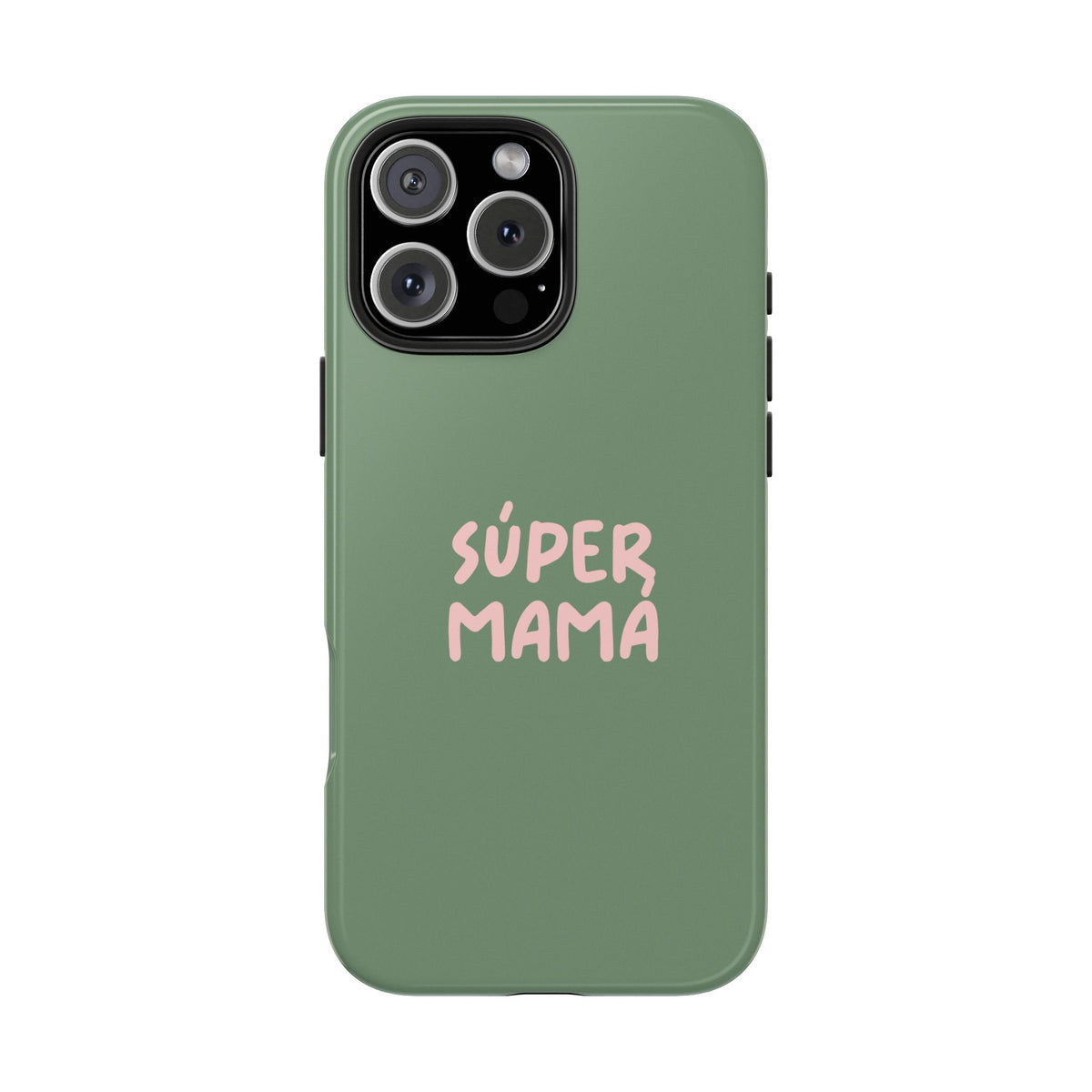 Funda para Teléfono Verde con Texto Personalizado