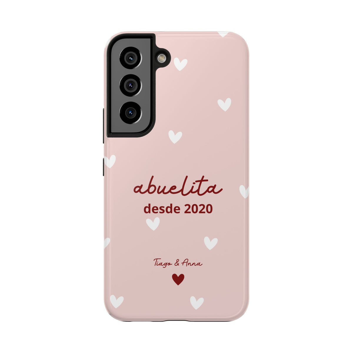 Funda Mamá o Abuelita Personalizada con Fecha y Nombres