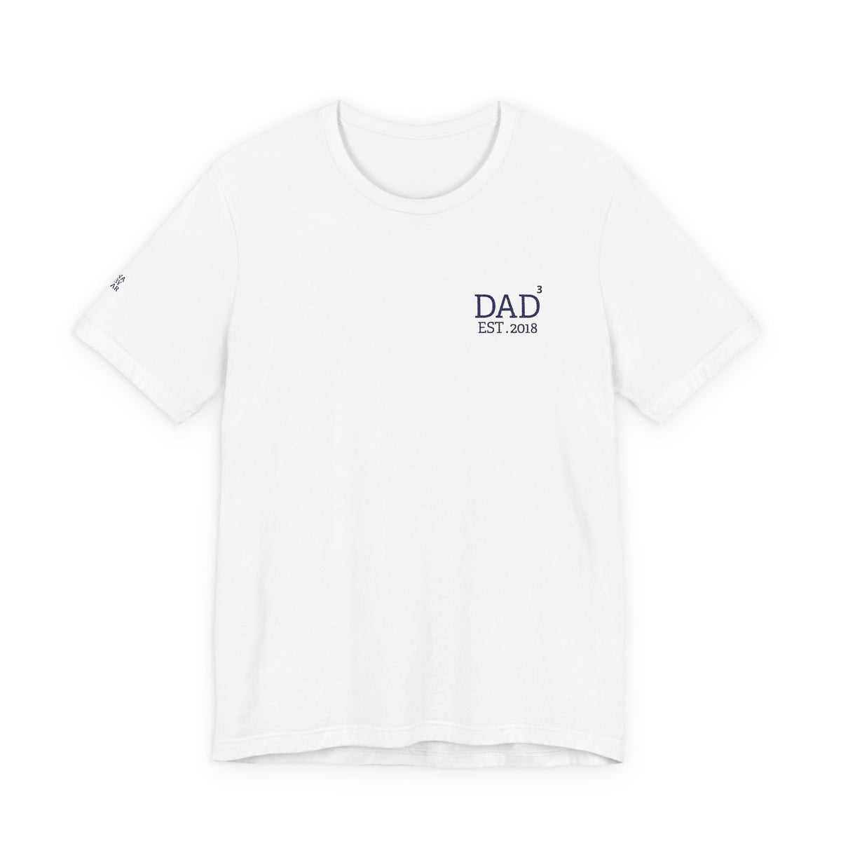 T-shirt Exponent Dad embroidered and personalized