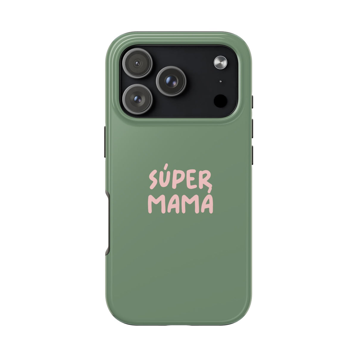 Funda para Teléfono Verde con Texto Personalizado