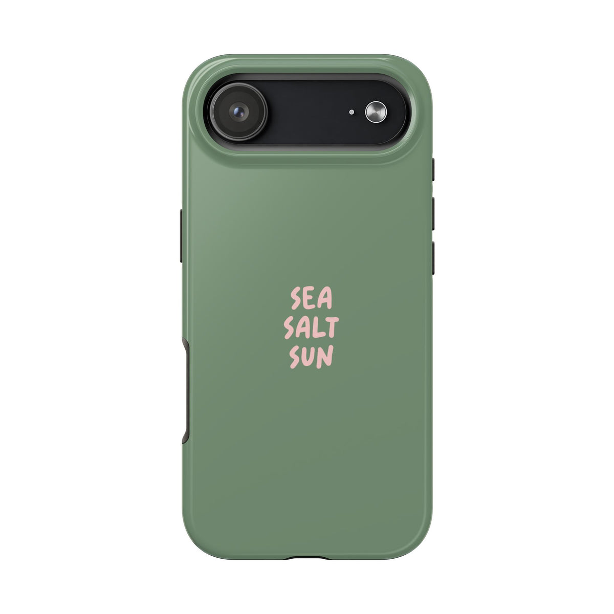 Phone Case Green color with custom text