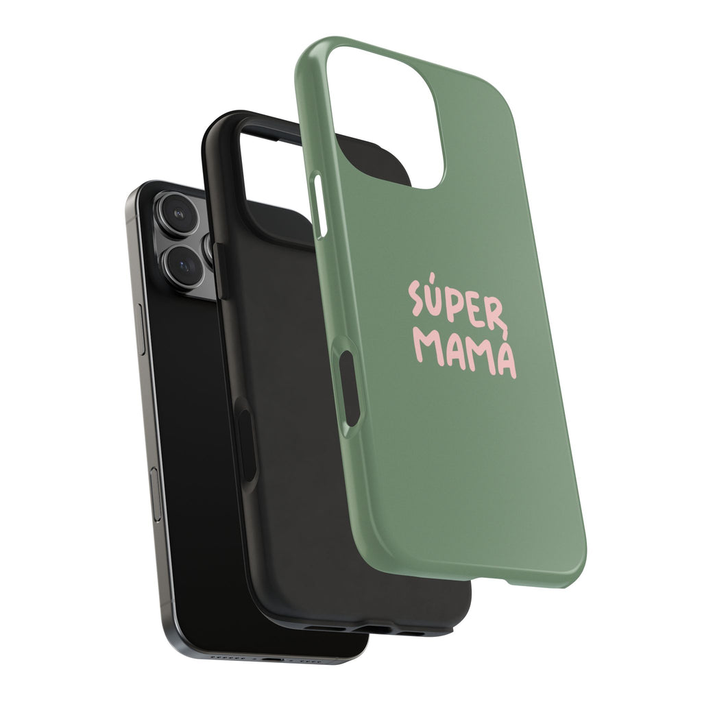 Funda para Teléfono Verde con Texto Personalizado