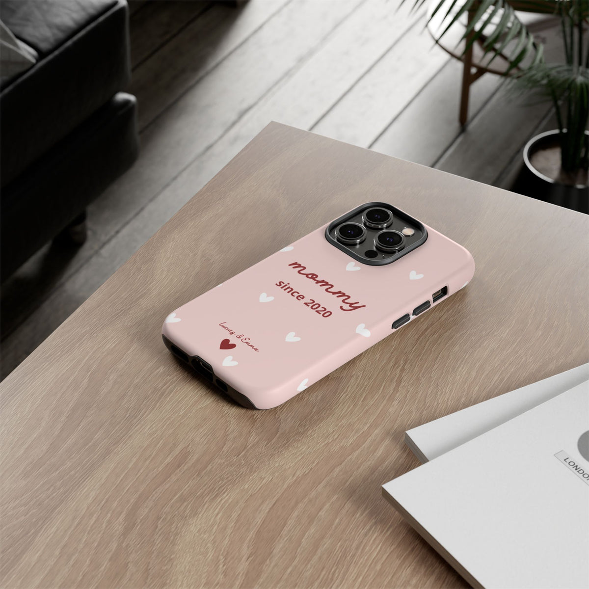 Phone Case Mommy or Grandma Since with Date & Names