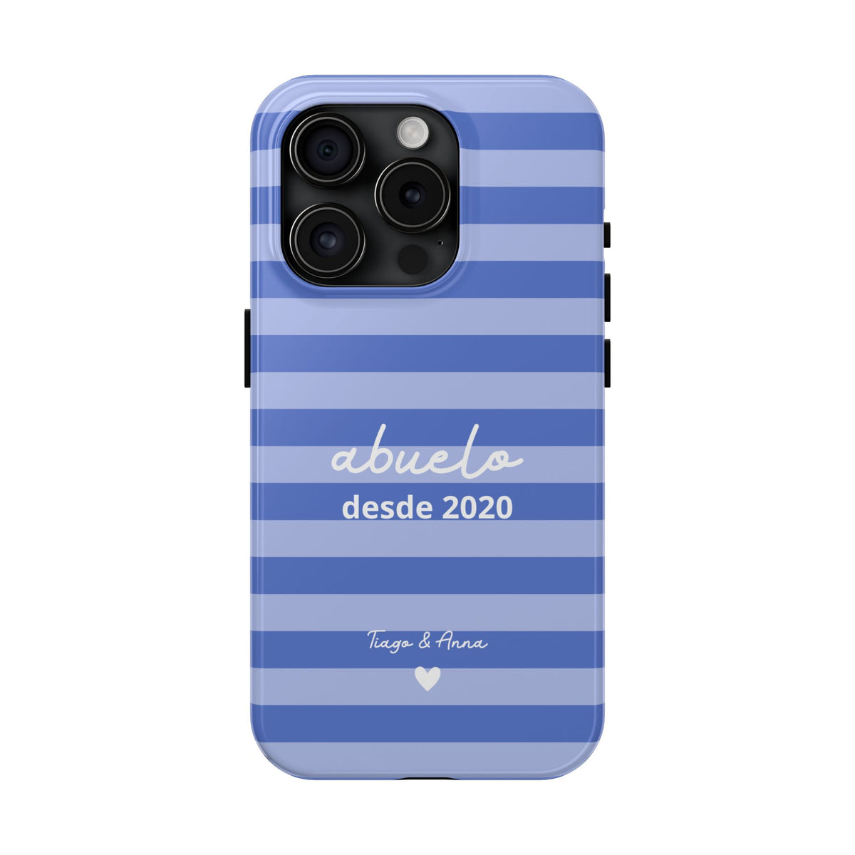 Funda Papá o Abuelo Personalizada con Fecha y Nombres