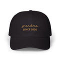 Cap Grandma Since Embroidered Date
