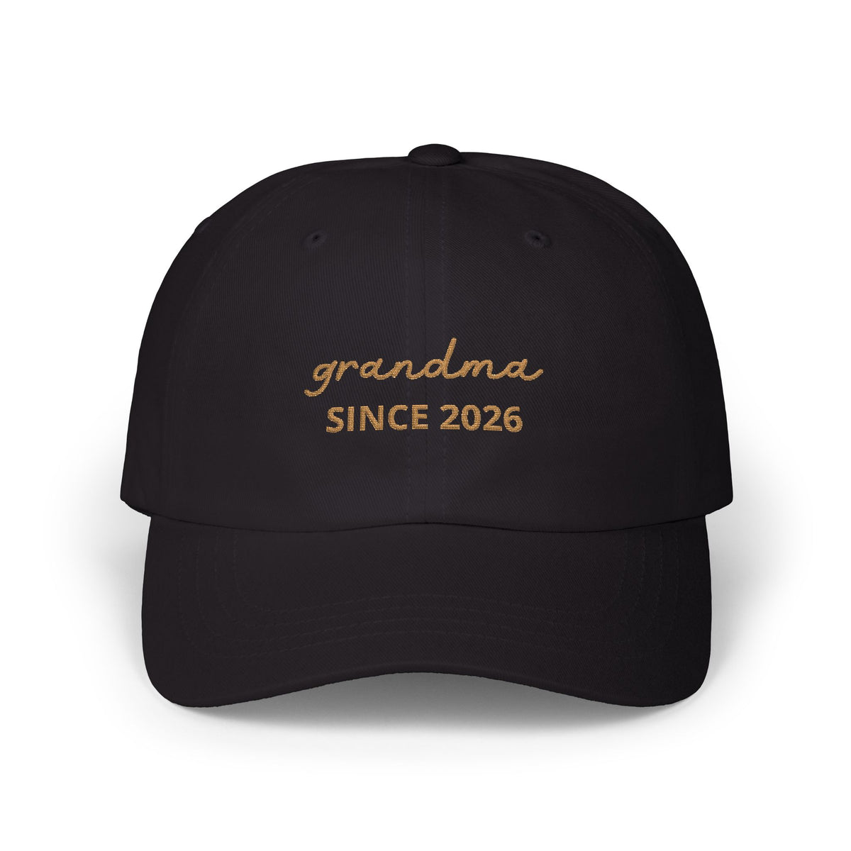 Cap Grandma Since Embroidered Date
