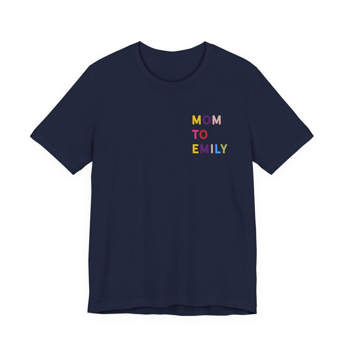 T-Shirt Multicolored name mummy
