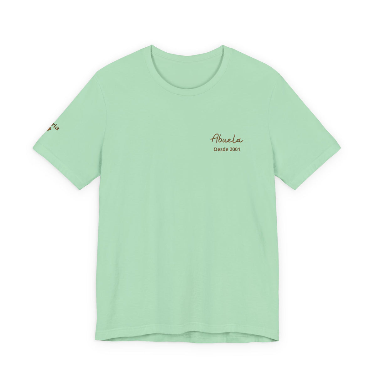 Camiseta Bordada Abuela Desde Personalizada