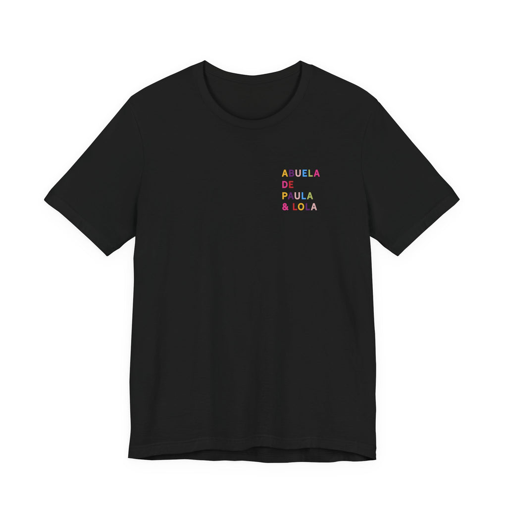 Camiseta Multicolor Abuela Personalizada