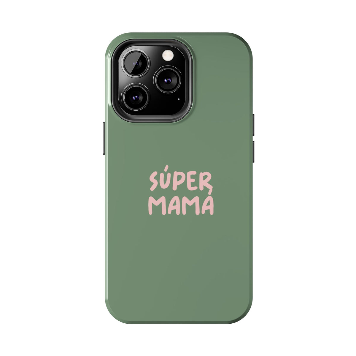Funda para Teléfono Verde con Texto Personalizado