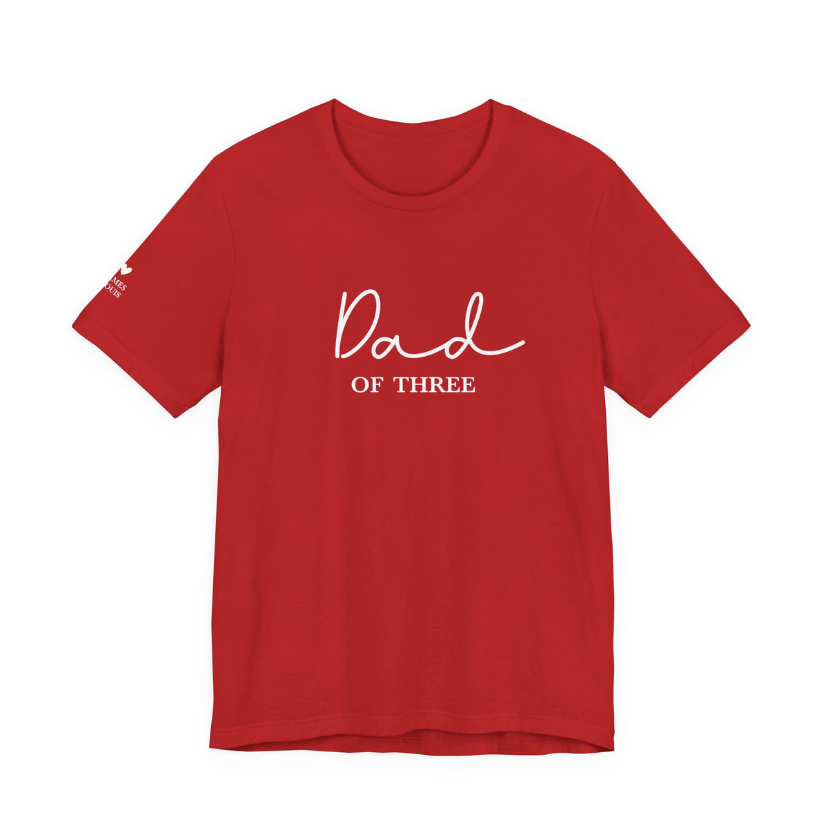 T-Shirt Dad and first names personalized