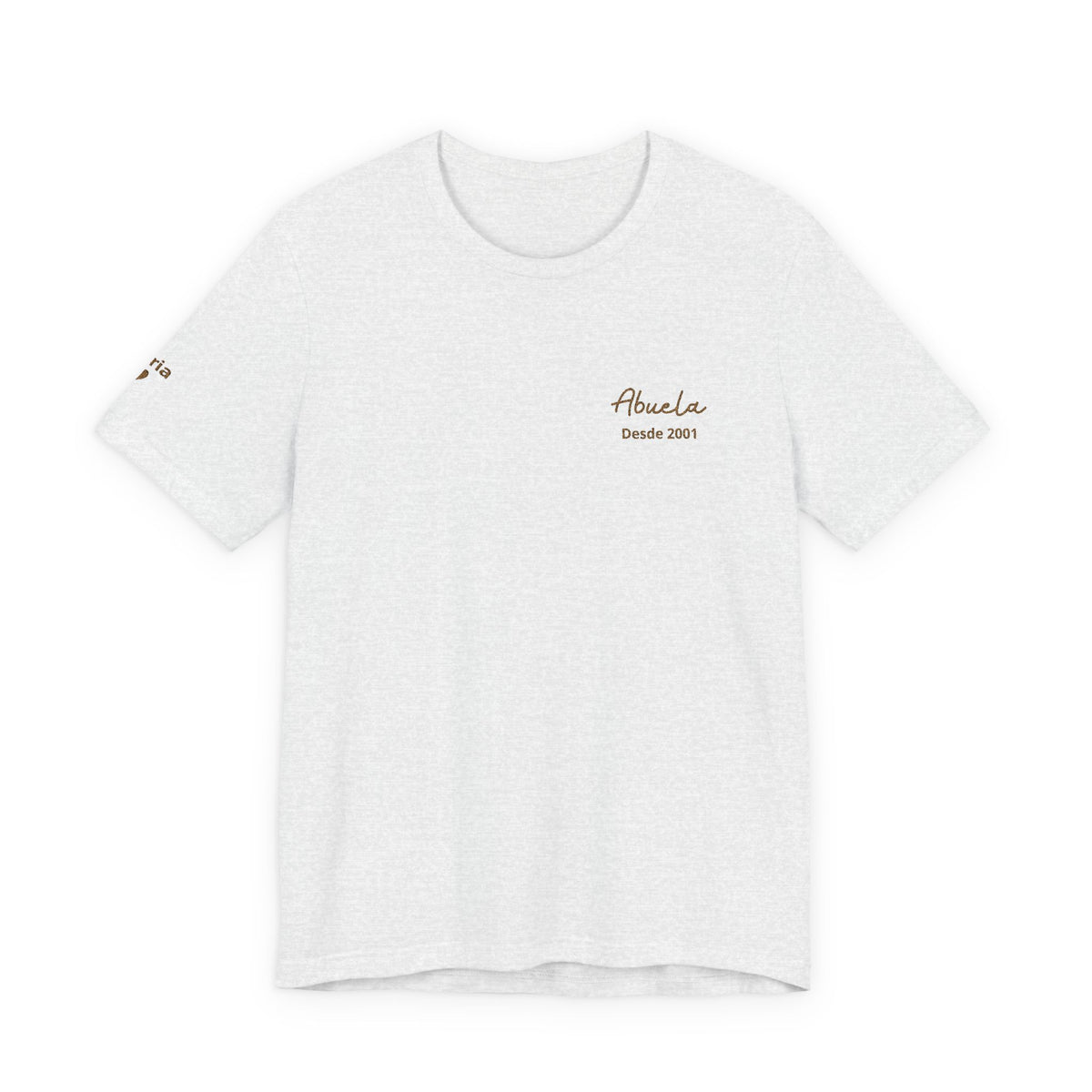 Camiseta Bordada Abuela Desde Personalizada