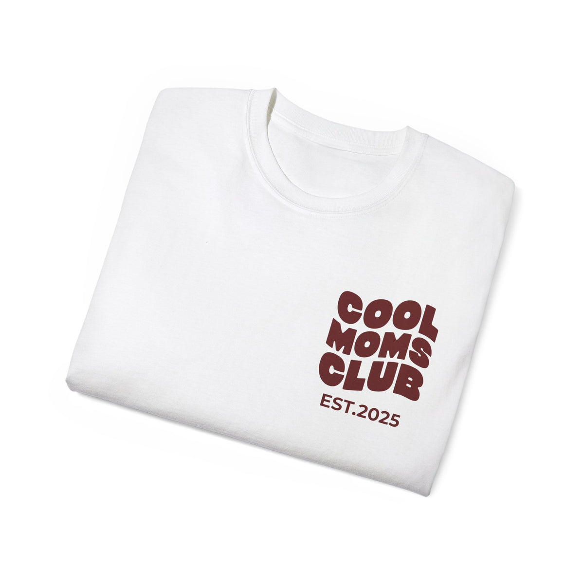 T-Shirt Cool moms club and first names on sleeve
