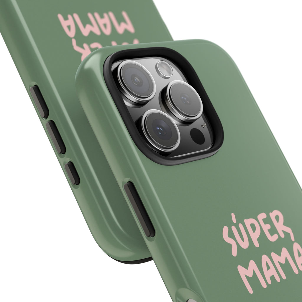 Funda para Teléfono Verde con Texto Personalizado