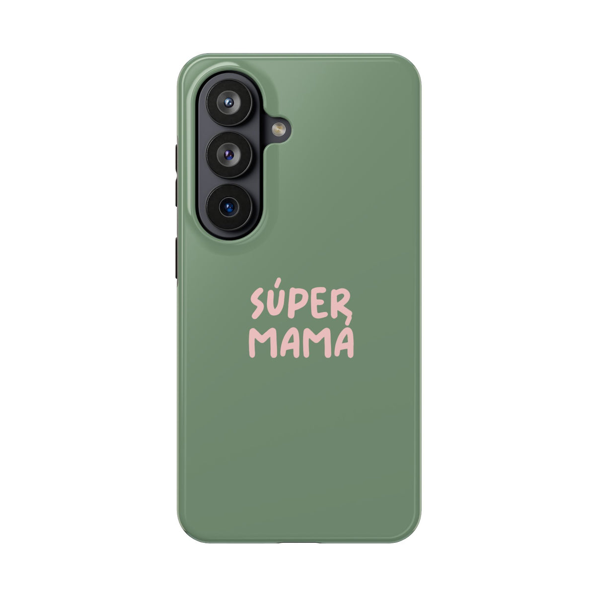 Funda para Teléfono Verde con Texto Personalizado