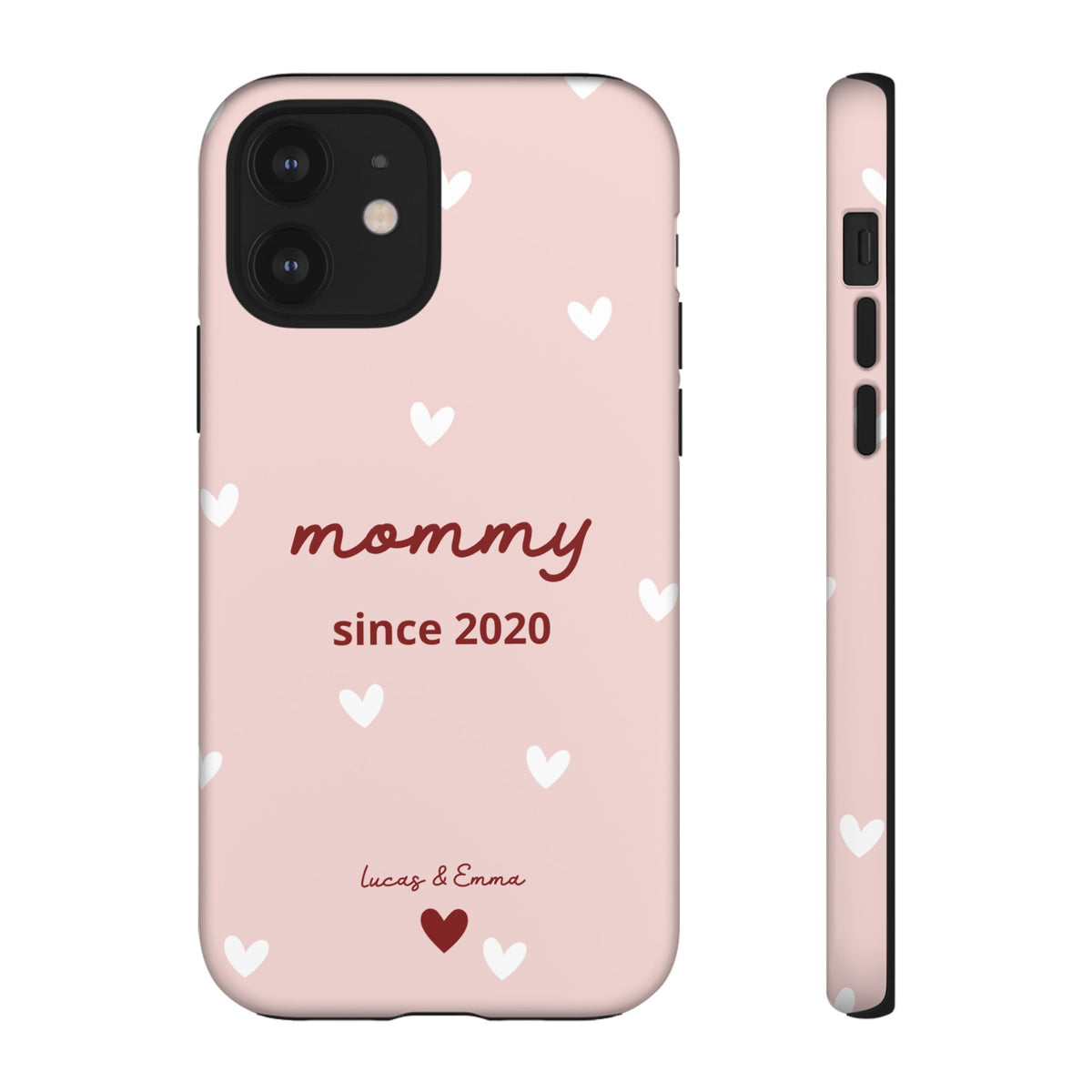 Phone Case Mommy or Grandma Since with Date & Names