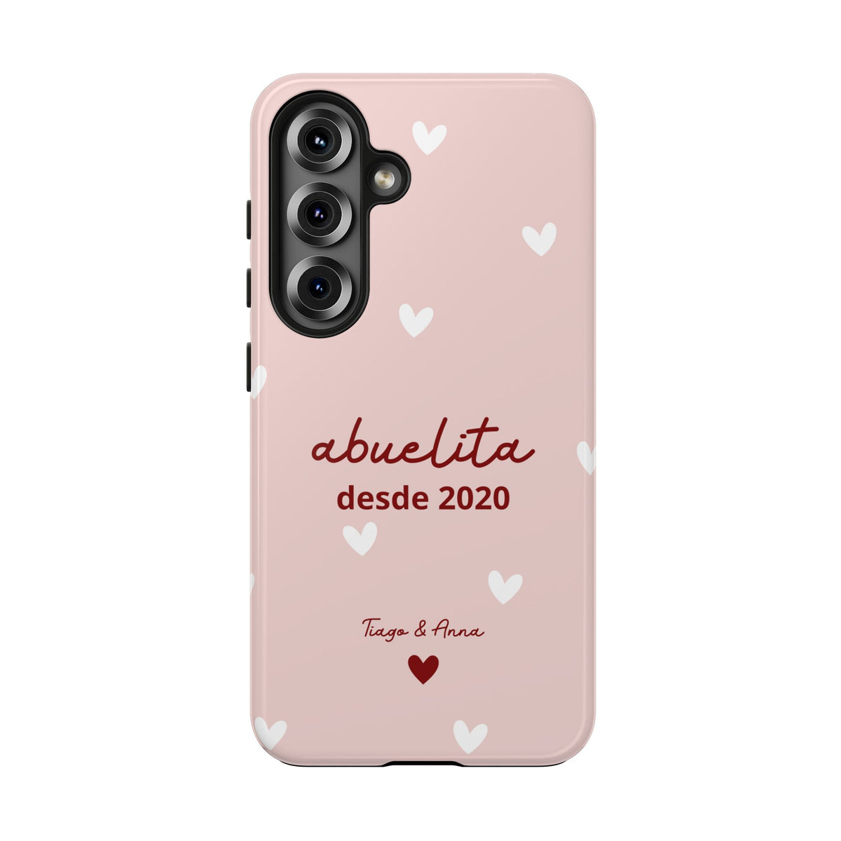 Funda Mamá o Abuelita Personalizada con Fecha y Nombres