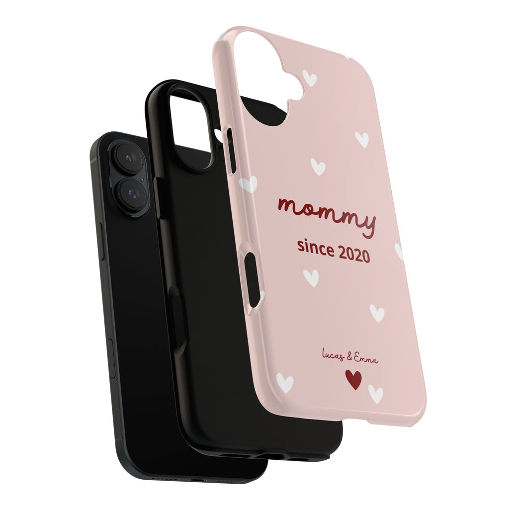 Phone Case Mommy or Grandma Since with Date & Names