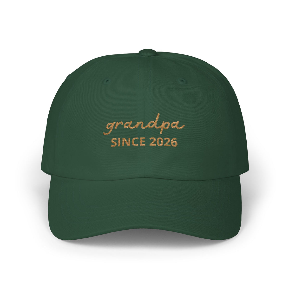 Cap Grandpa Since Embroidered Date