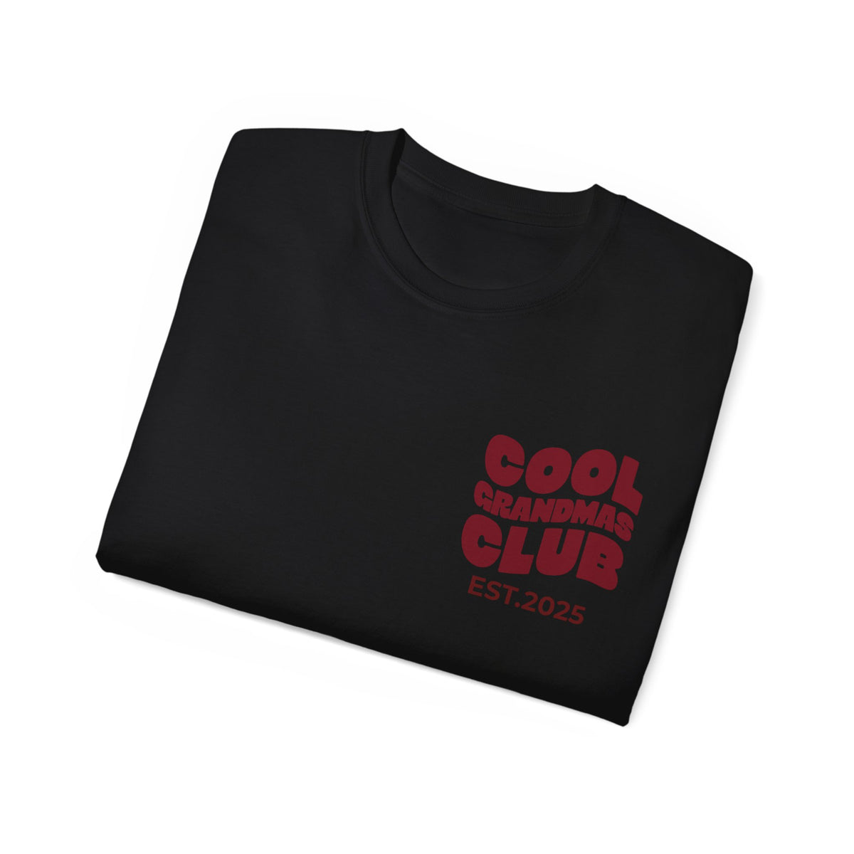 T-Shirt Cool Grandma Club with Grandchildren’s First Names on the Sleeve