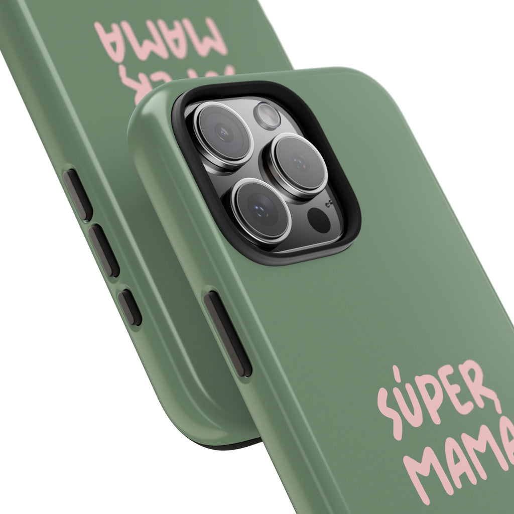 Funda para Teléfono Verde con Texto Personalizado
