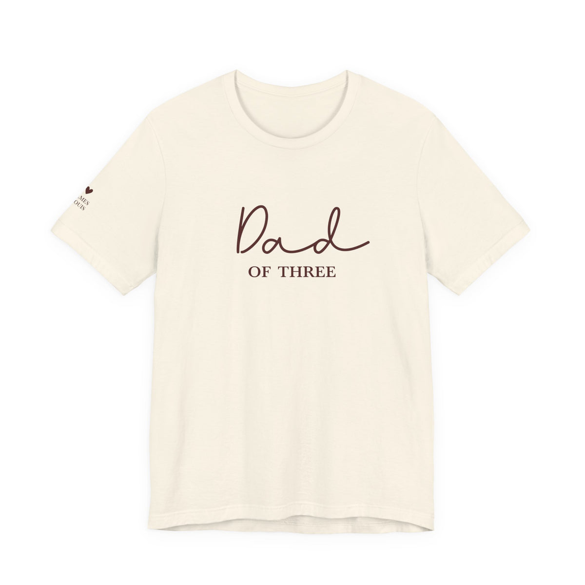 T-Shirt Dad and first names personalized