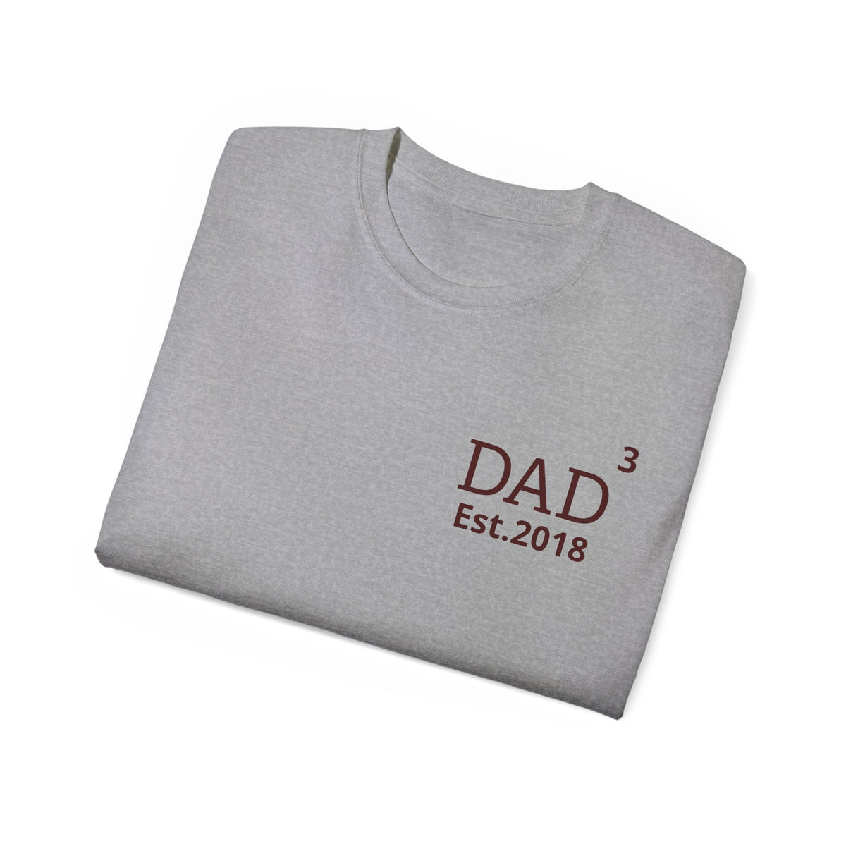 T-Shirt Dad exposant and names of childrens