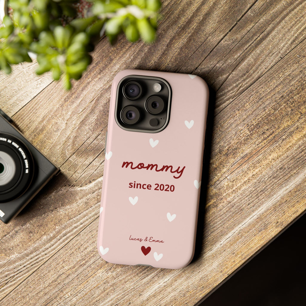 Phone Case Mommy or Grandma Since with Date & Names