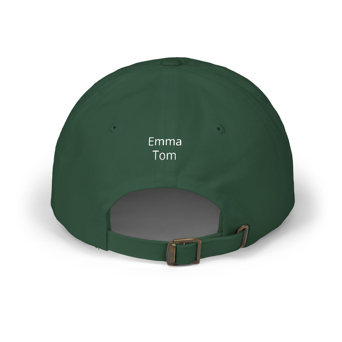 Cap Dad embroidered curved and children's names